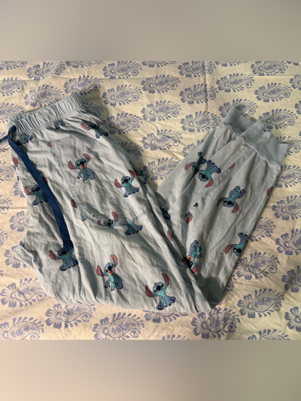 Disney Men’s Cotton Lilo & Stitch Pajama Pants